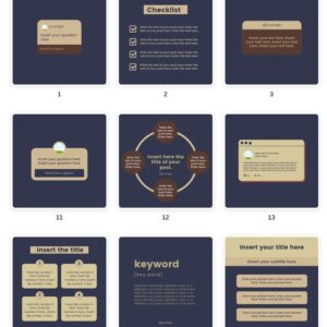 Free 50 Templates & Captions done for you
